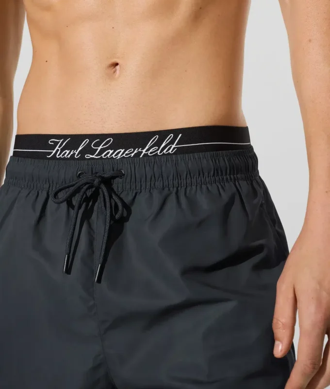 Boardshorts mit doppeltem Bund Boardshorts mit doppeltem Bund