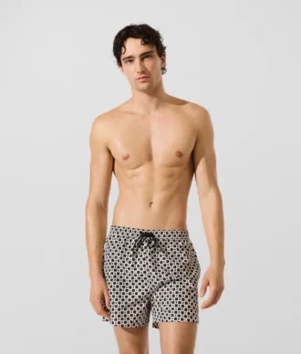 Boardshorts mit Schachbrettmuster