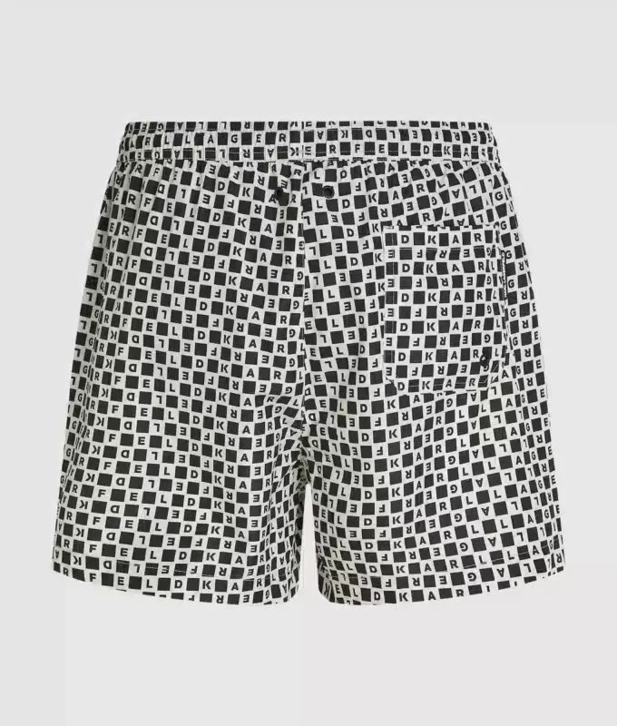 Boardshorts mit Schachbrettmuster Boardshorts mit Schachbrettmuster