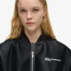 Bomberjacke aus Kunstleder Bomberjacke aus Kunstleder