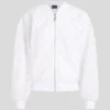 BOMBERJACKE MIT ORCHIDEENSTICKEREI BOMBERJACKE MIT ORCHIDEENSTICKEREI