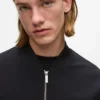 Bomberjacke mit Reißverschluss vorne Bomberjacke mit Reißverschluss vorne