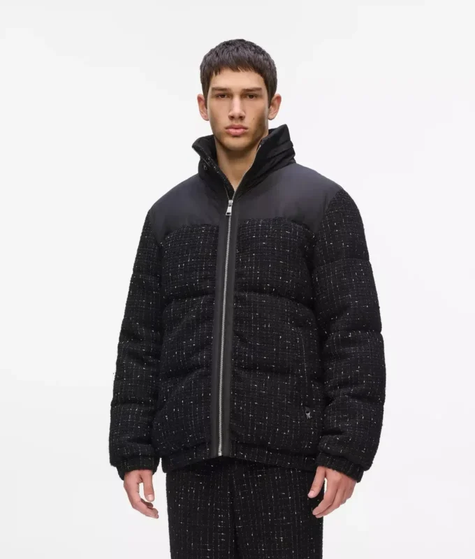Bouclé-Daunenjacke Bouclé-Daunenjacke