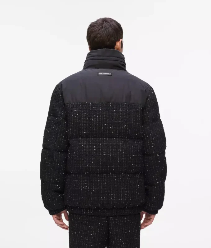 Bouclé-Daunenjacke Bouclé-Daunenjacke