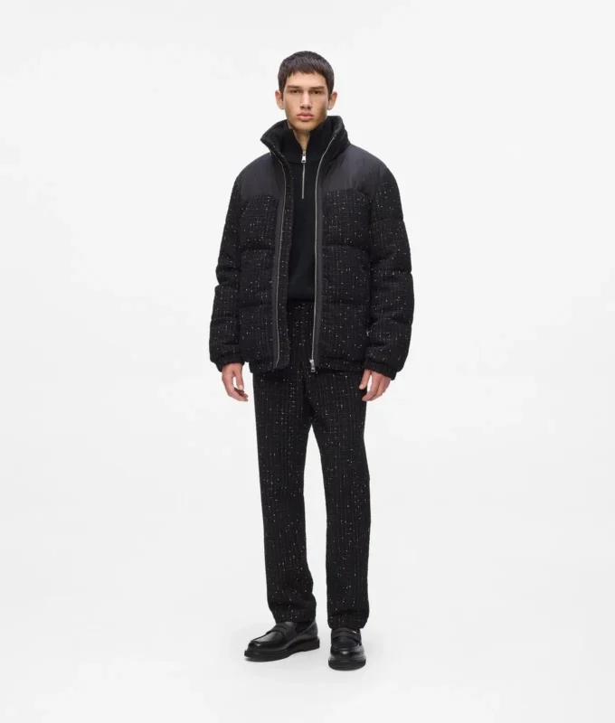 Bouclé-Daunenjacke Bouclé-Daunenjacke