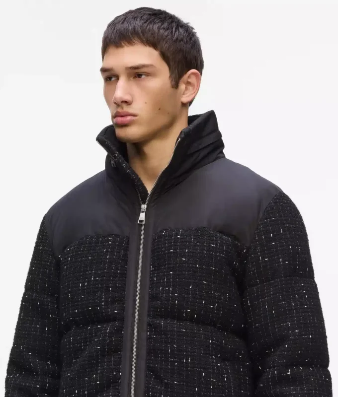 Bouclé-Daunenjacke Bouclé-Daunenjacke