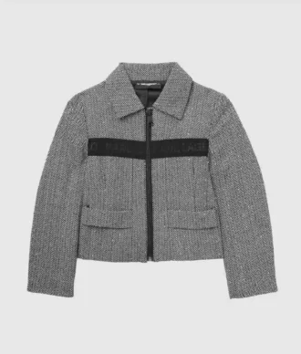 Bouclé-Jacke für Mädchen