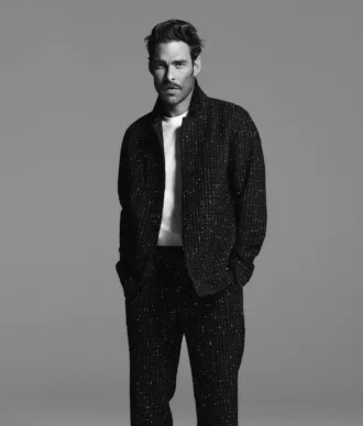 Bouclé-Overshirt