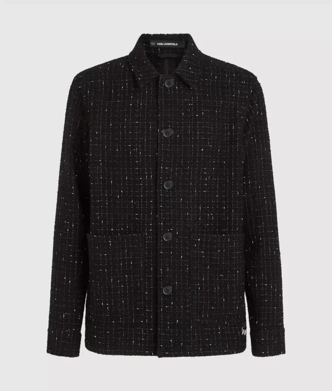 Bouclé-Overshirt Bouclé-Overshirt