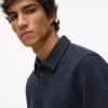 Bouclé-Poloshirt Bouclé-Poloshirt