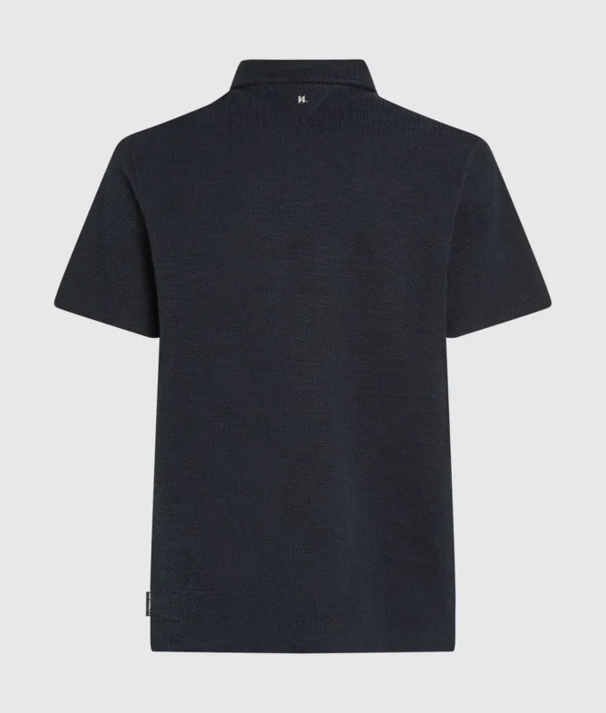 Bouclé-Poloshirt Bouclé-Poloshirt