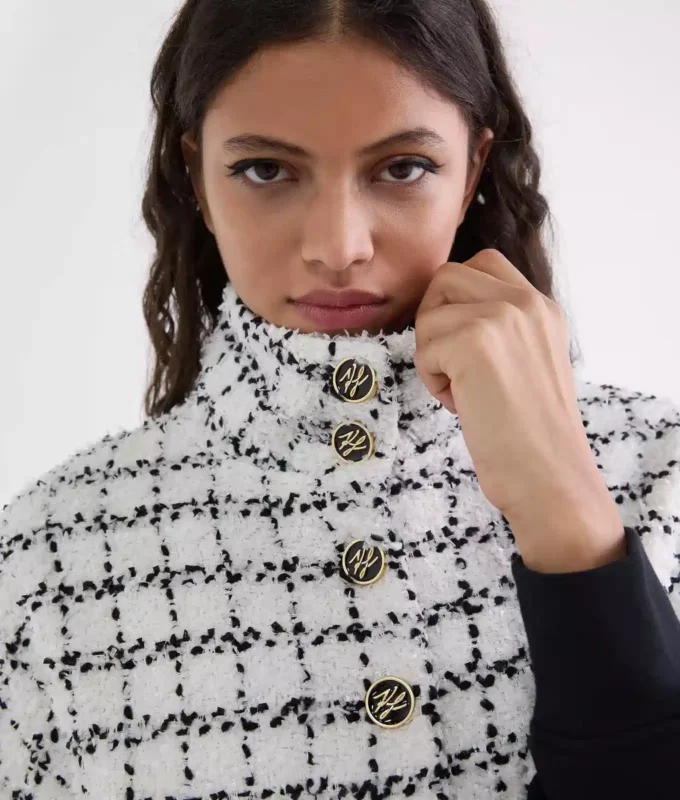 BOUCLÉ-SWEATJACKE BOUCLÉ-SWEATJACKE
