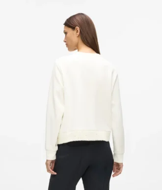 Bouclé-Sweatshirt