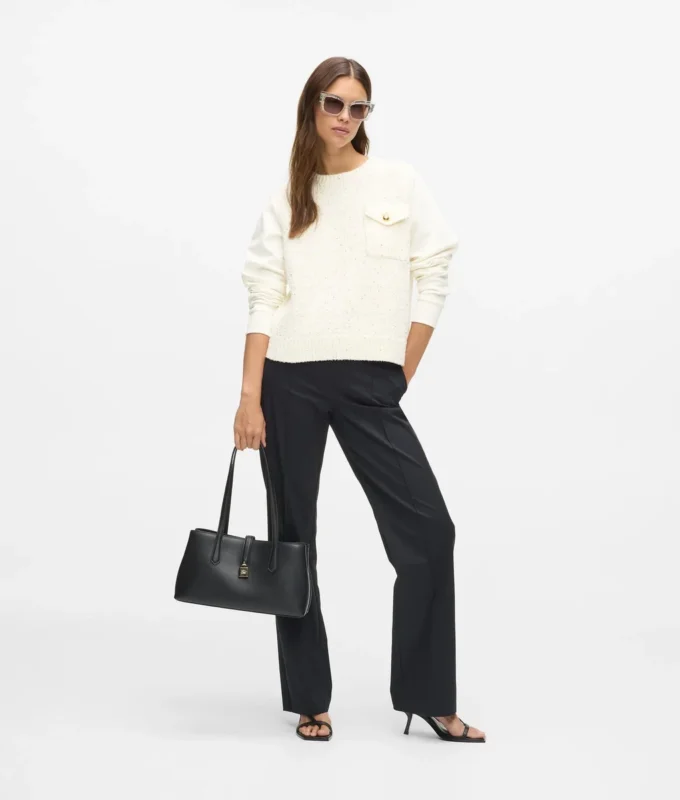 Bouclé-Sweatshirt