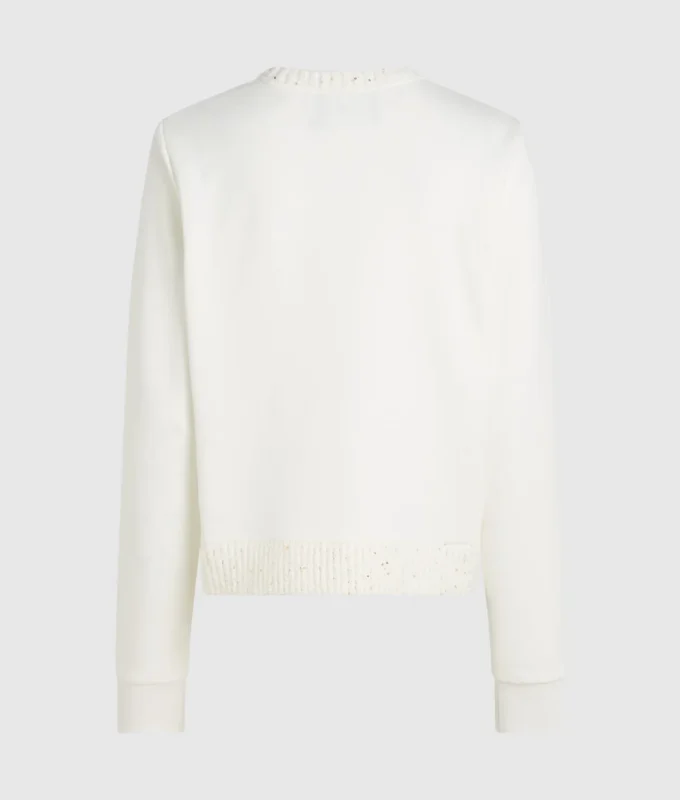 Bouclé-Sweatshirt