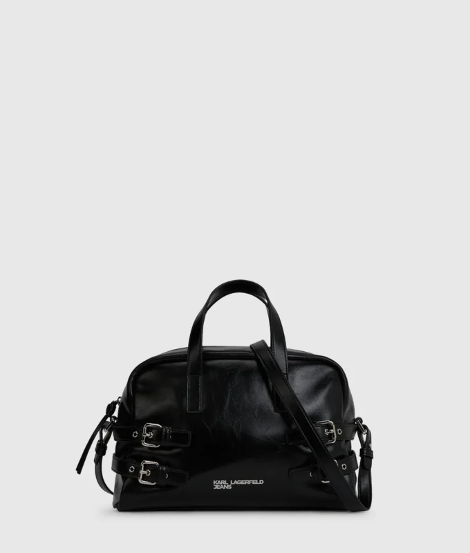 Bowlingtasche mit Schnalle Bowlingtasche mit Schnalle