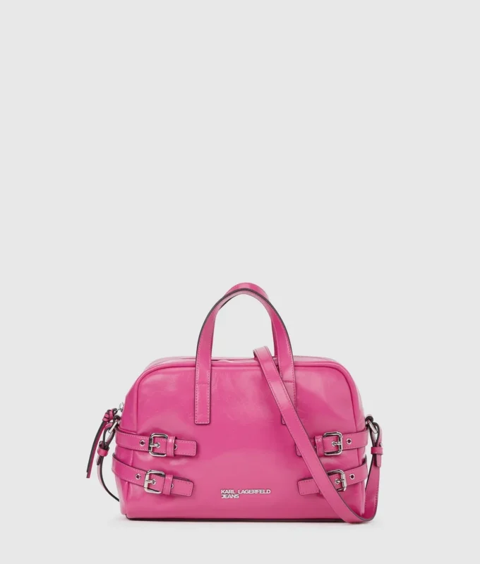 Bowlingtasche mit Schnalle Bowlingtasche mit Schnalle