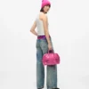 Bowlingtasche mit Schnalle Bowlingtasche mit Schnalle