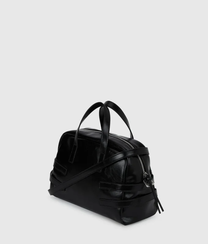 Bowlingtasche mit Schnalle Bowlingtasche mit Schnalle