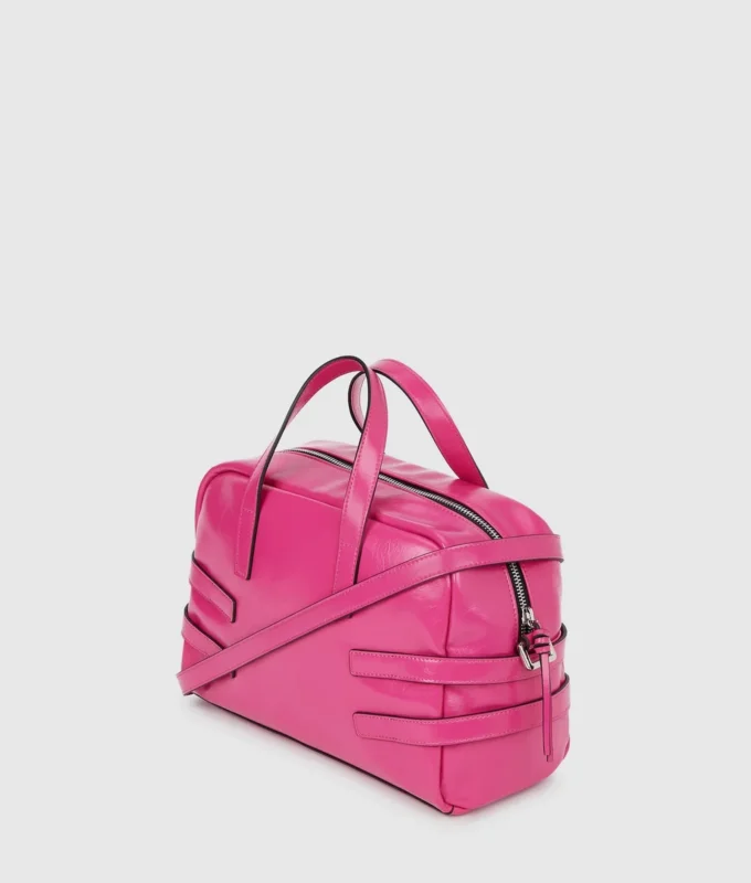 Bowlingtasche mit Schnalle Bowlingtasche mit Schnalle
