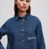 BOXY DENIM SHIRT