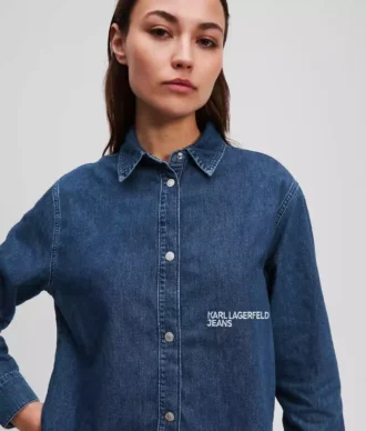 BOXY DENIM SHIRT