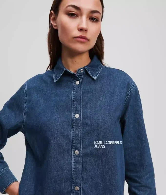 BOXY DENIM SHIRT
