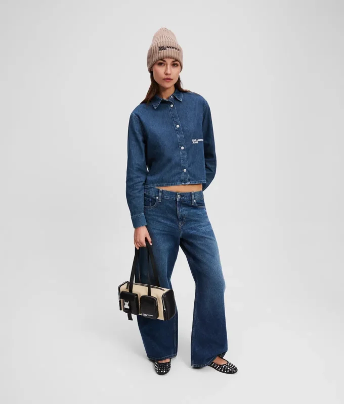 BOXY DENIM SHIRT
