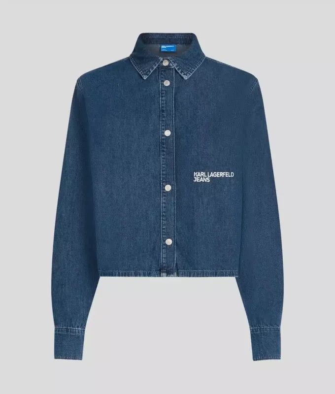 BOXY DENIM SHIRT
