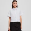 BOXY-SHIRT MIT KURZEN ÄRMELN BOXY-SHIRT MIT KURZEN ÄRMELN