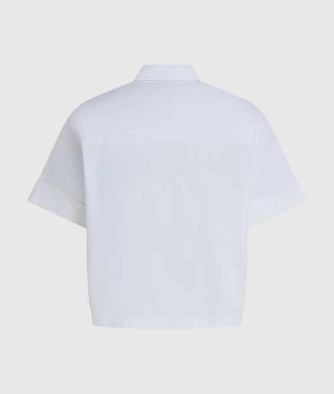 BOXY-SHIRT MIT KURZEN ÄRMELN BOXY-SHIRT MIT KURZEN ÄRMELN