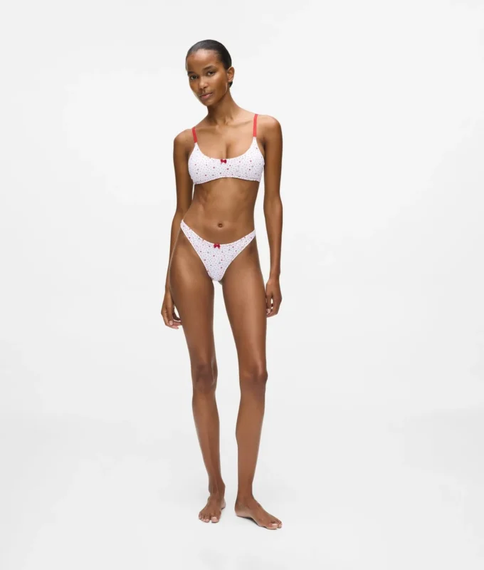 Bralette mit Herzprint