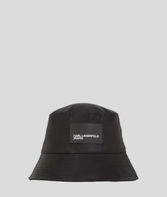 BUCKET HAT AUS BESCHICHTETEM DENIM