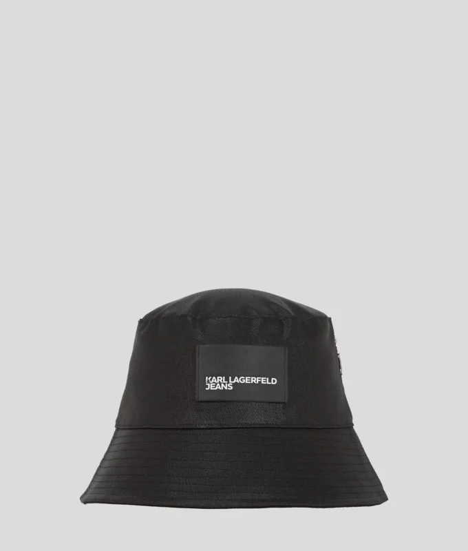 BUCKET HAT AUS BESCHICHTETEM DENIM BUCKET HAT AUS BESCHICHTETEM DENIM