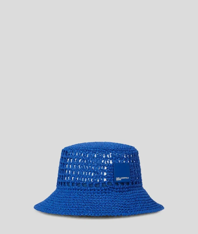 Bucket Hat mit gewebtem Box-Logo Bucket Hat mit gewebtem Box-Logo