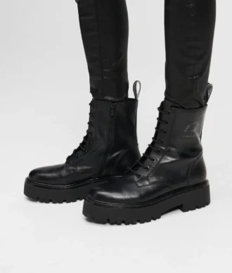 BURLY BIKER SCHNÜRSCHUHE