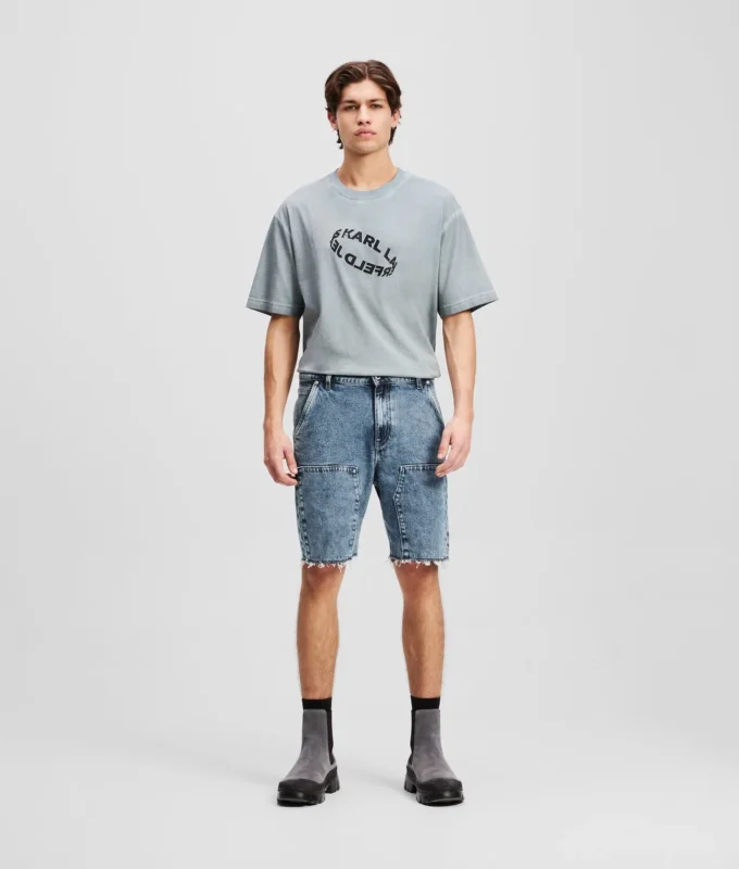 CARPENTER DENIM SHORTS CARPENTER DENIM SHORTS