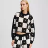 CROCHET CROPPED SWEATER CROCHET CROPPED SWEATER