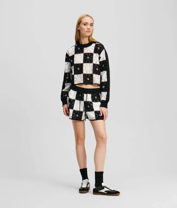 CROCHET CROPPED SWEATER CROCHET CROPPED SWEATER