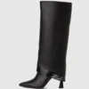 Debutante hohe Stiefel mit umklappbarem Schaft Debutante hohe Stiefel mit umklappbarem Schaft