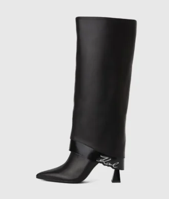 Debutante hohe Stiefel mit umklappbarem Schaft