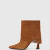 Debutante-Stiefeletten mit umgeschlagenem Schaft Debutante-Stiefeletten mit umgeschlagenem Schaft