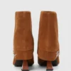 Debutante-Stiefeletten mit umgeschlagenem Schaft Debutante-Stiefeletten mit umgeschlagenem Schaft