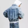 DENIM-BOMBERJACKE DENIM-BOMBERJACKE