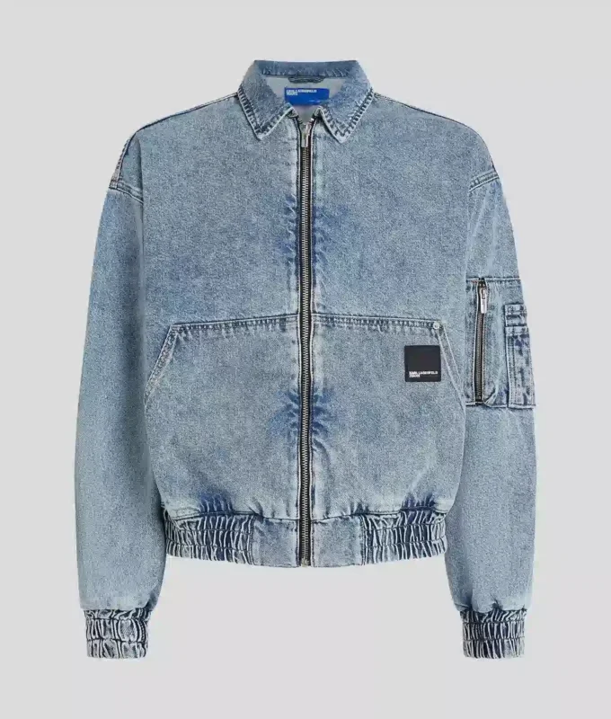 DENIM-BOMBERJACKE DENIM-BOMBERJACKE