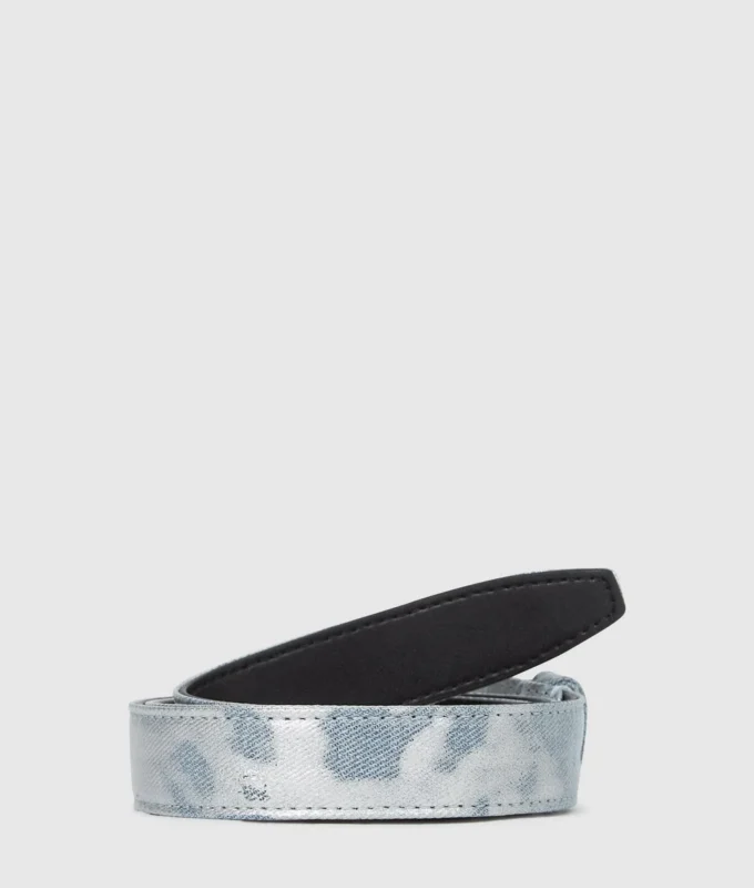 Denim-Gürtel mit K-Logo Denim-Gürtel mit K-Logo