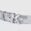 Denim-Gürtel mit K-Logo Denim-Gürtel mit K-Logo