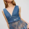 DENIM-TOP MIT FRANSEN DENIM-TOP MIT FRANSEN