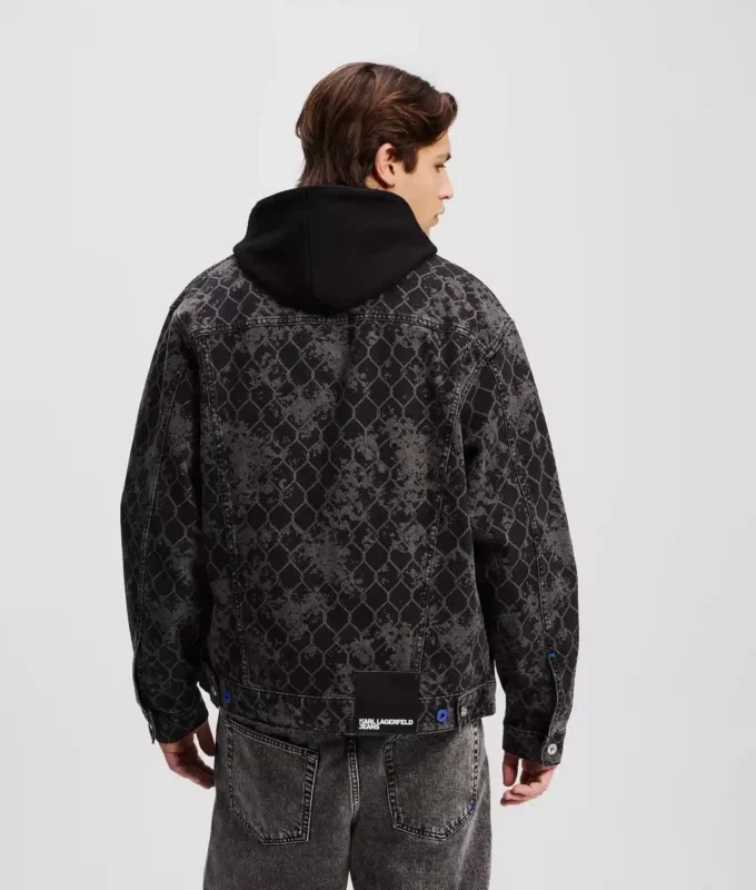 DENIMJACKE MIT ALLOVER-PRINT DENIMJACKE MIT ALLOVER-PRINT