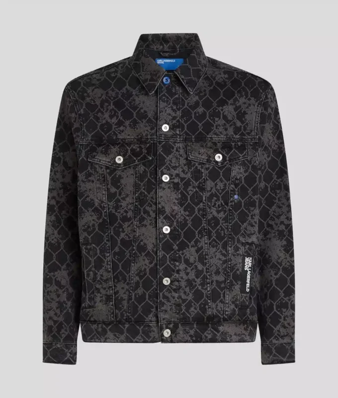 DENIMJACKE MIT ALLOVER-PRINT DENIMJACKE MIT ALLOVER-PRINT